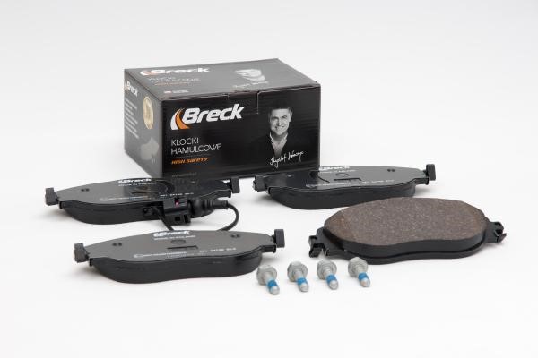 Brake Pad Set, disc brake Breck 24738 00 551 10
