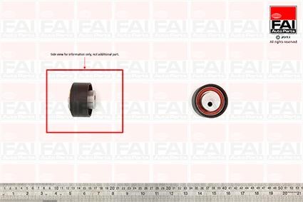 FAI T9385 Tensioner pulley, timing belt T9385