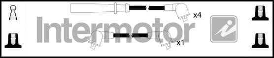 Intermotor 73606 Ignition cable kit 73606