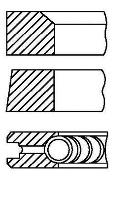 FAI PR7-000 Piston Ring Kit PR7000