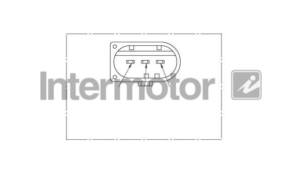 Camshaft position sensor Intermotor 17057