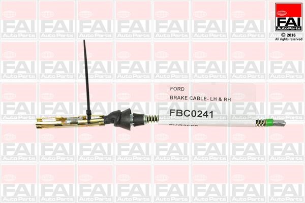 FAI FBC0241 Cable Pull, parking brake FBC0241