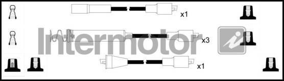 Intermotor 73791 Ignition cable kit 73791