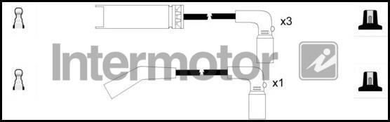 Intermotor 73667 Ignition cable kit 73667