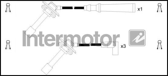 Intermotor 76274 Ignition cable kit 76274