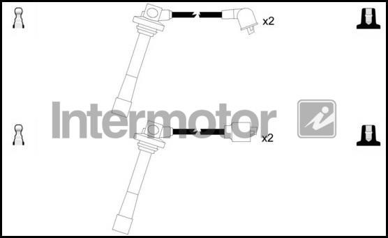 Intermotor 73376 Ignition cable kit 73376