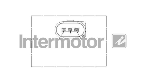 Camshaft position sensor Intermotor 17088