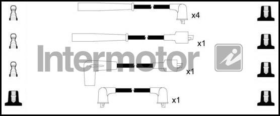 Intermotor 73619 Ignition cable kit 73619
