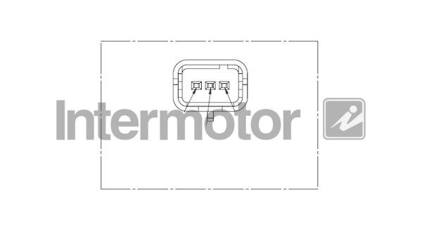 Camshaft position sensor Intermotor 17287