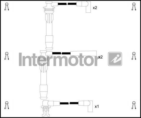 Intermotor 73304 Ignition cable kit 73304