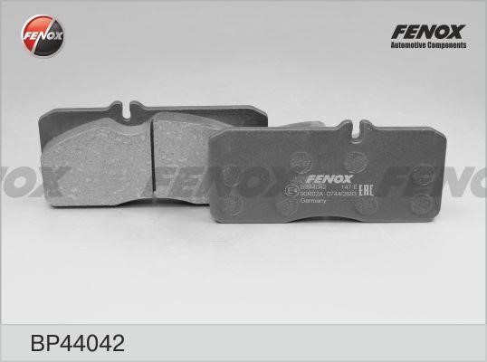 Fenox BP44042 Brake Pad Set, disc brake BP44042