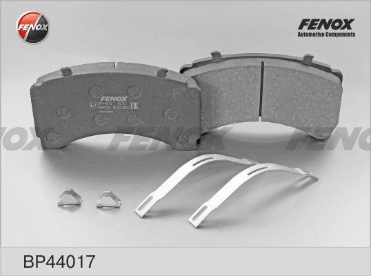 Fenox BP44017 Brake Pad Set, disc brake BP44017
