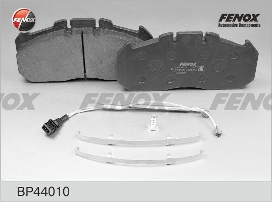 Fenox BP44010 Brake Pad Set, disc brake BP44010