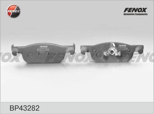 Fenox BP43282 Brake Pad Set, disc brake BP43282