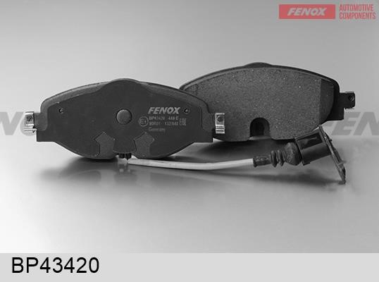 Fenox BP43420 Brake Pad Set, disc brake BP43420