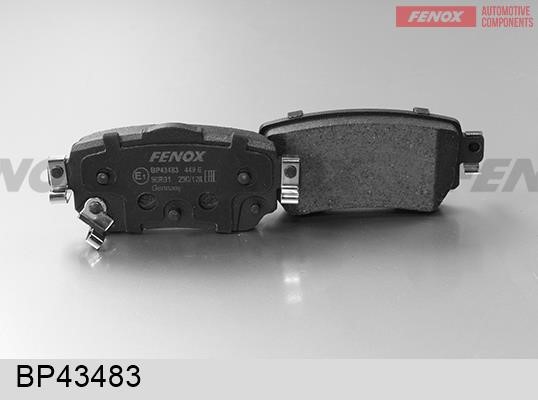 Fenox BP43483 Brake Pad Set, disc brake BP43483