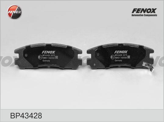 Fenox BP43428 Brake Pad Set, disc brake BP43428