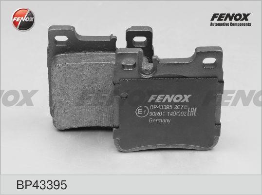 Fenox BP43395 Brake Pad Set, disc brake BP43395