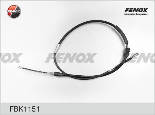 Fenox FBK1151 Cable Pull, parking brake FBK1151