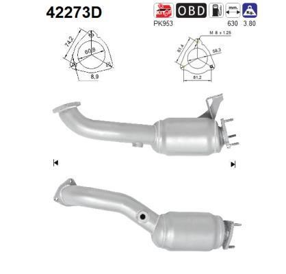 42273D As Catalytic Converter
