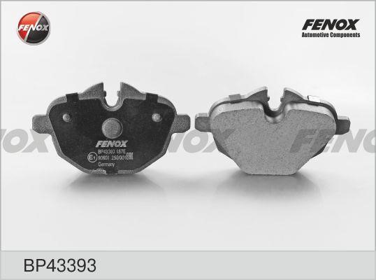 Fenox BP43393 Brake Pad Set, disc brake BP43393