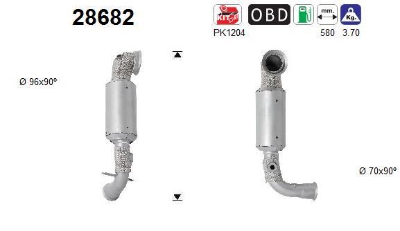 28682 As Catalytic Converter