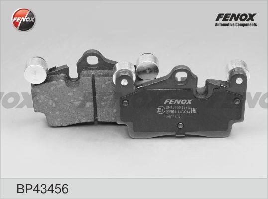 Fenox BP43456 Brake Pad Set, disc brake BP43456