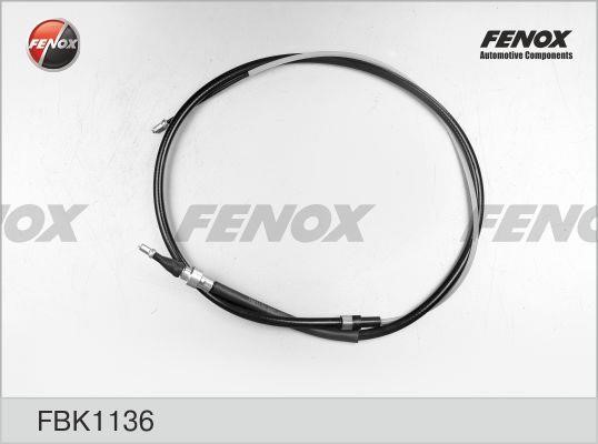 Fenox FBK1136 Cable Pull, parking brake FBK1136