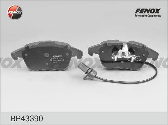 Fenox BP43390 Brake Pad Set, disc brake BP43390