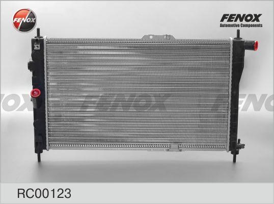 Fenox RC00123 Radiator, engine cooling RC00123