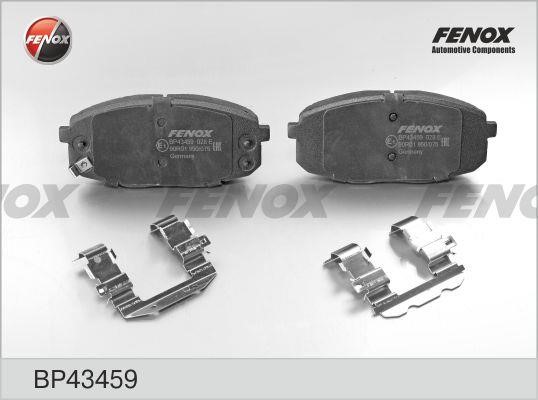 Fenox BP43459 Brake Pad Set, disc brake BP43459