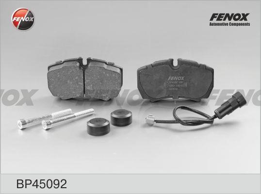 Fenox BP45092 Brake Pad Set, disc brake BP45092