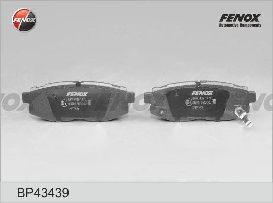 Fenox BP43439 Brake Pad Set, disc brake BP43439