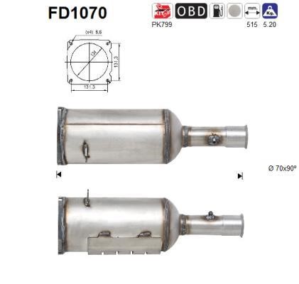 As FD1070 Filter FD1070