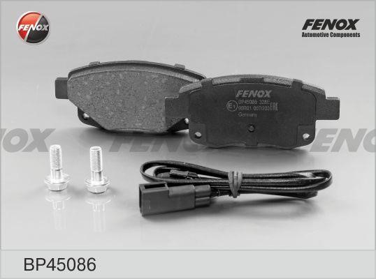 Fenox BP45086 Brake Pad Set, disc brake BP45086