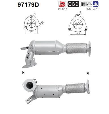 As 97179D Catalytic Converter 97179D