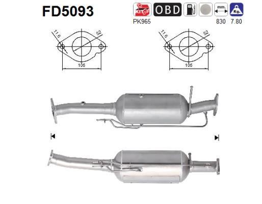 As FD5093 Filter FD5093