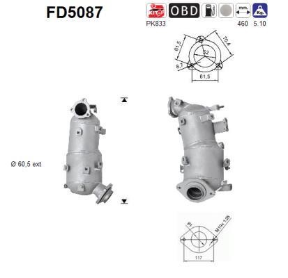 As FD5087 Filter FD5087