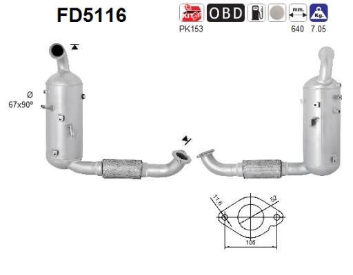 As FD5116 Filter FD5116
