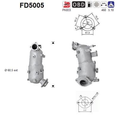 As FD5005 Filter FD5005