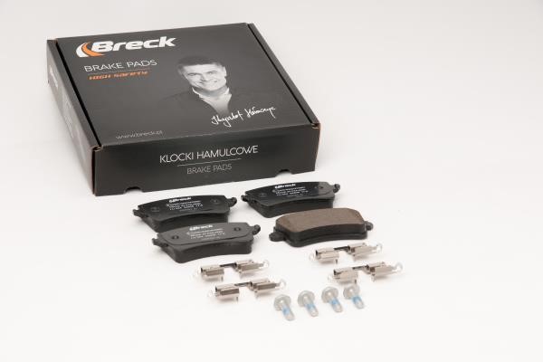Brake Pad Set, disc brake Breck 24606 00 554 10