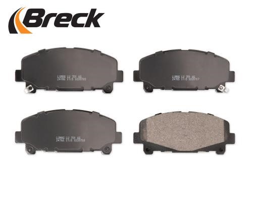 Breck Brake Pad Set, disc brake – price 152 PLN