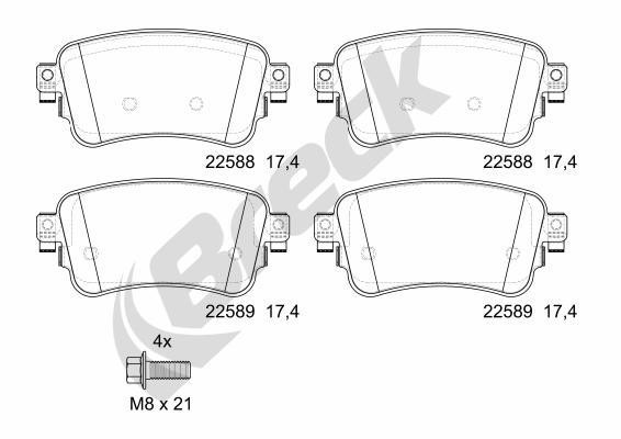 Buy Breck 225880070300 – good price at EXIST.AE!
