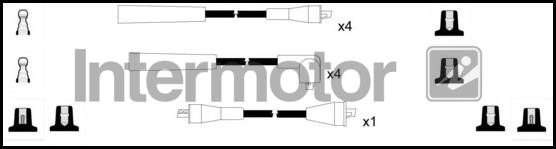 Intermotor 73627 Ignition cable kit 73627