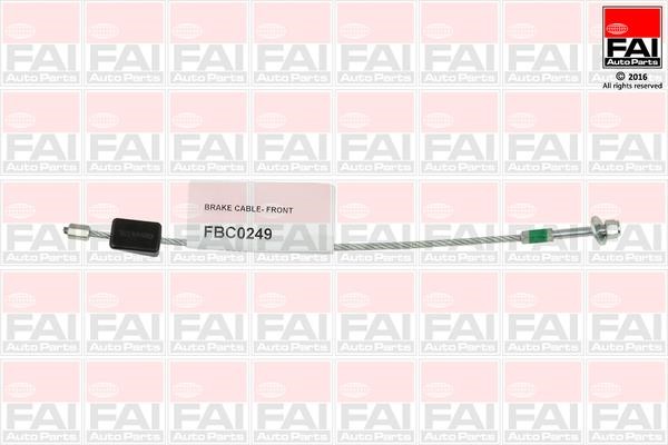 FAI FBC0249 Cable Pull, parking brake FBC0249