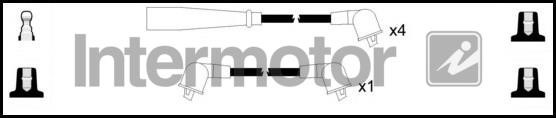 Intermotor 83089 Ignition cable kit 83089