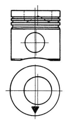 92982960 Kolbenschmidt Repair Set, piston/sleeve