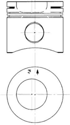 90563961 Kolbenschmidt Repair Set, piston/sleeve