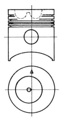93061960 Kolbenschmidt Repair Set, piston/sleeve