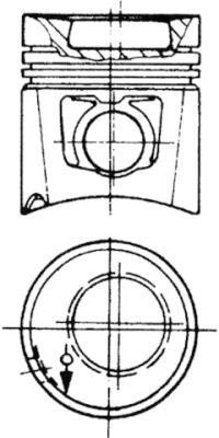 93729963 Kolbenschmidt Repair Set, piston/sleeve